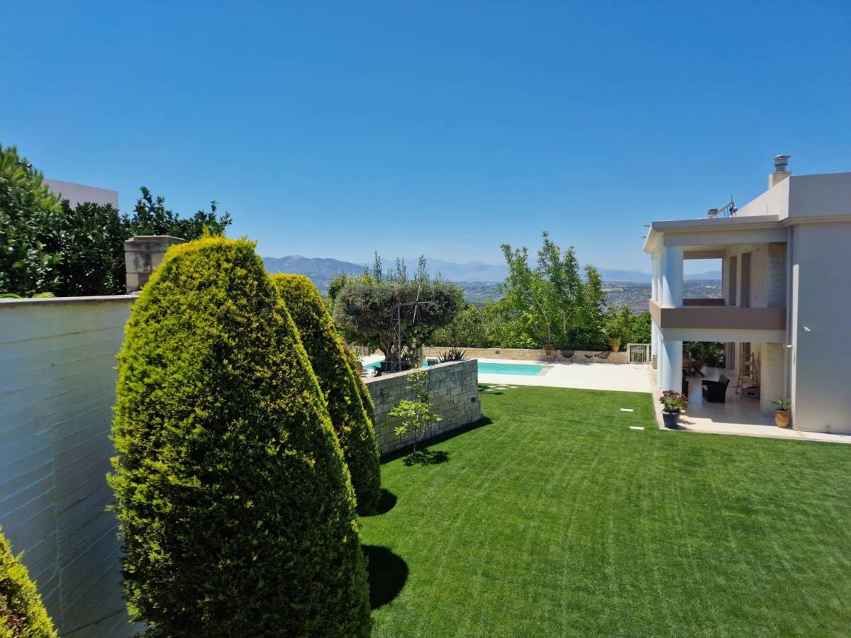 Blue Sky Villa In Crete Epano Vathia Eksteriør bilde