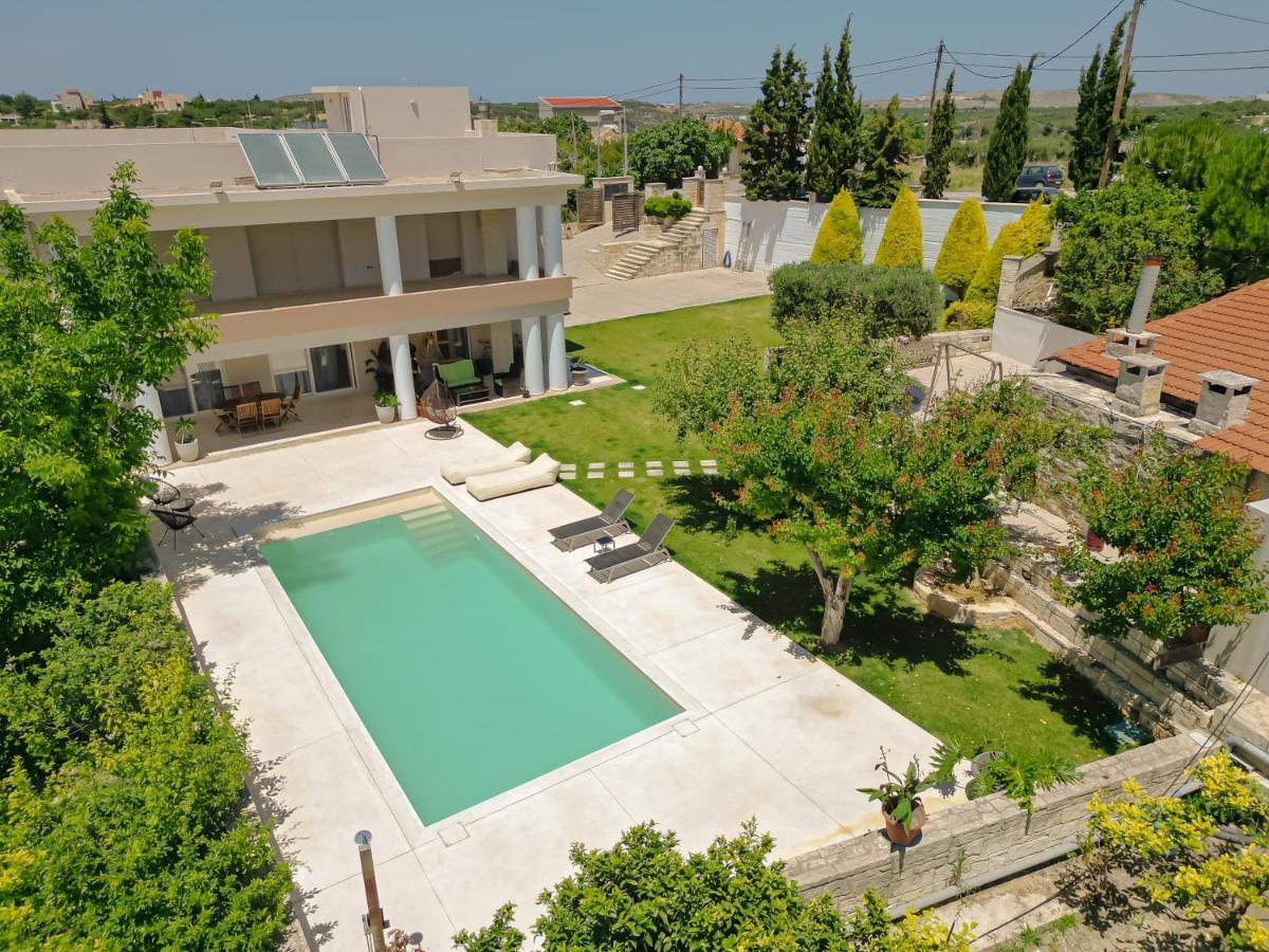 Blue Sky Villa In Crete Epano Vathia Eksteriør bilde