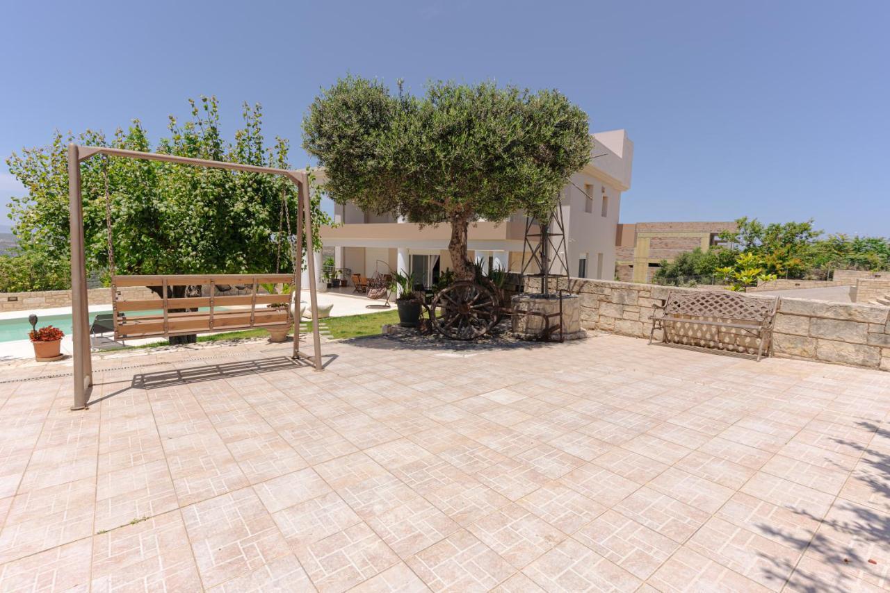 Blue Sky Villa In Crete Epano Vathia Eksteriør bilde