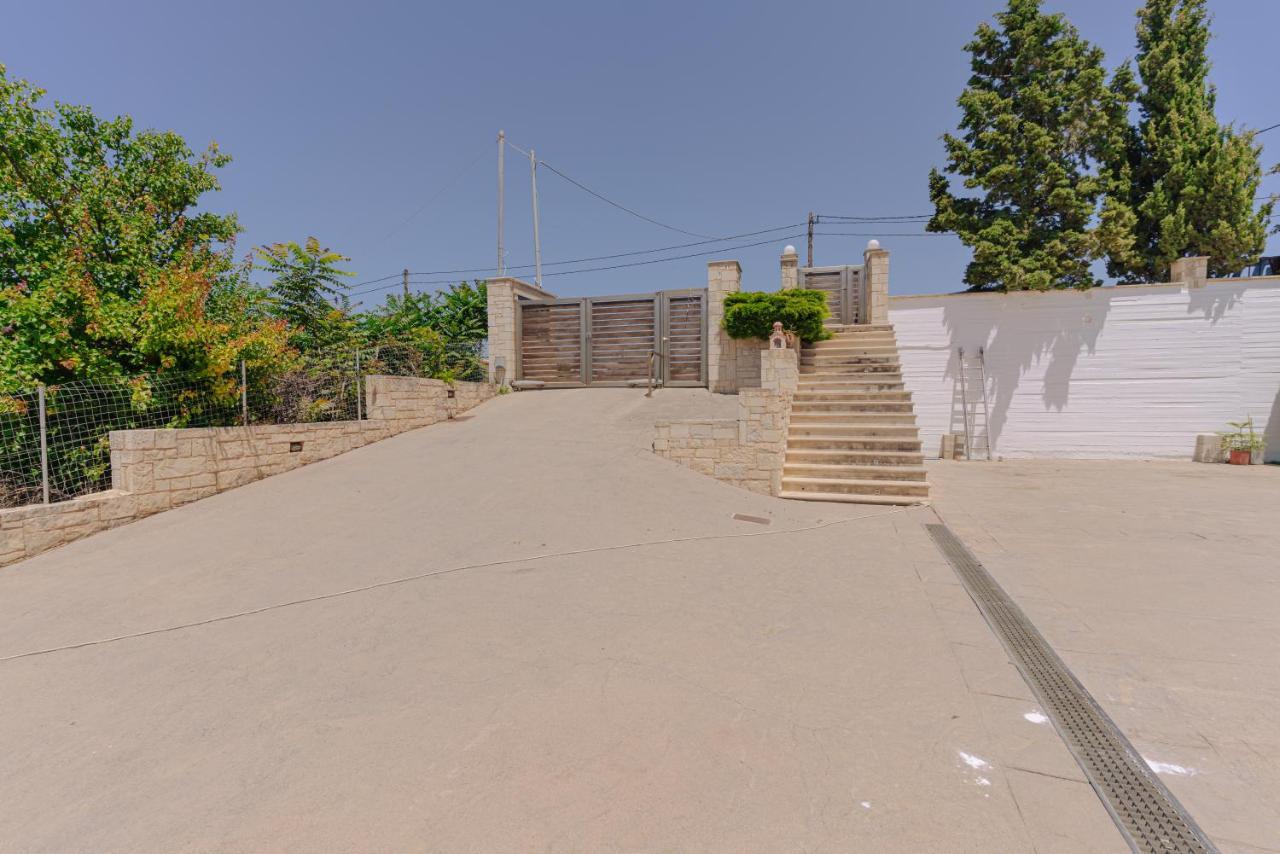 Blue Sky Villa In Crete Epano Vathia Eksteriør bilde
