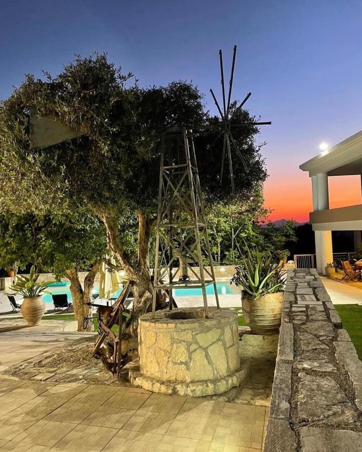 Blue Sky Villa In Crete Epano Vathia Eksteriør bilde
