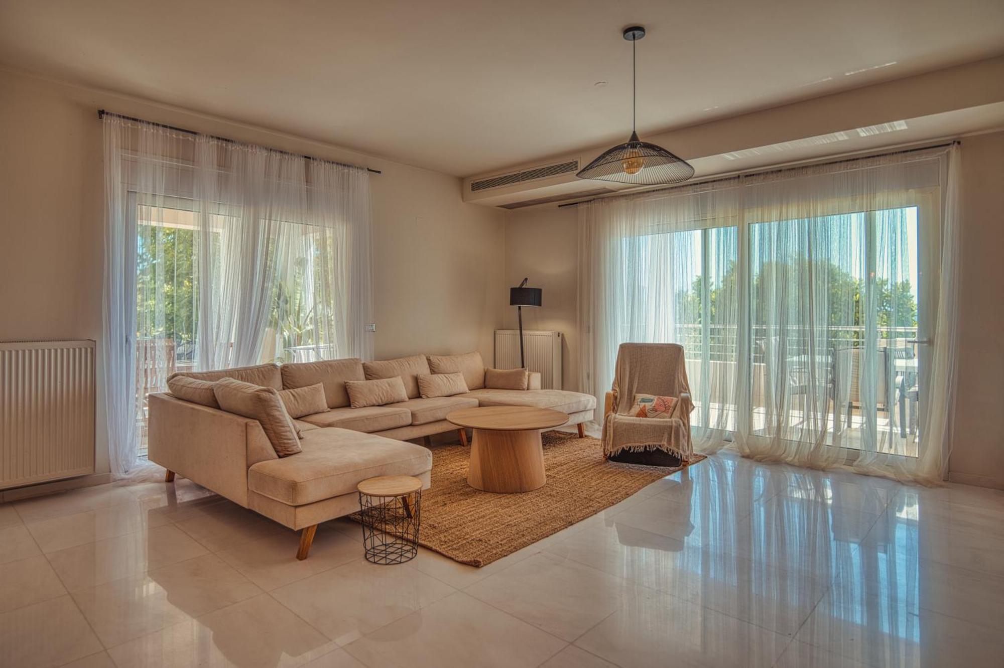 Blue Sky Villa In Crete Epano Vathia Eksteriør bilde